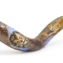 Hand Painted Kudu Shofar Horn with Ox, Lion, and Eagle  - 2