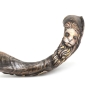 Hand Carved Lion of Judah Kudu Shofar Horn with Inscription - 2