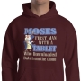 Moses First Man with a Tablet Fun Biblical Hoodie - 1