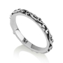 Marina Jewelry Sterling Silver Stackable Swirls Ring - 1