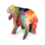 Handcrafted Glass Sheep Figurine (Multicolored) - 2