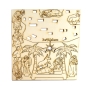 Nativity Star of Bethlehem Scene 3D Wooden Puzzle - 3