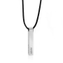 Men's Bar Necklace - Up To 4 Names - 2