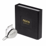 Nano 24K Gold Plated and Onyx Framed Oval “Jerusalem of Gold” Necklace with 24K Gold Micro-Inscription - 6
