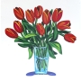 David Gerstein Colorful Tulips Standing Sculpture - 2