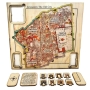 Jerusalem Old City Interactive 3-D Map (Colorful) - 3