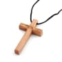 Genuine Olive Wood Cross from the Holy Land - 3