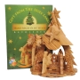 Olive Wood Handcrafted 2-in-1 Handcrafted Nativity Set and Music Box - 1
