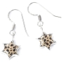Adina Plastelina Sterling Silver Star of David Earrings - Variety of Colors - 1