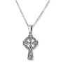 Celtic Cross Sterling Silver Pendant - 3