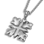 Rafael Jewelry Sterling Silver Coptic Cross     - 1