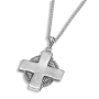 Rafael Jewelry Sterling Silver Celtic Cross Necklace - 2