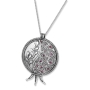 Rafael Jewelry Sterling Silver Large Filigree Pomegranate Necklace - 2