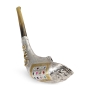 Customizable Silver-Plated Shofar With Priestly Breastplate Design - 3