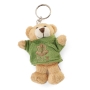 Plush Bear Keychain - IDF T-Shirt - 1