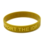 I Support the IDF Green Rubber Bracelet - 3