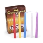 Multicolored Hanukkah Candles - 9.5 cm - 2