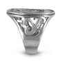 925 Sterling Silver Blessed Virgin Mary Cameo Ring - 3