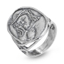 925 Sterling Silver Jesus Christ Cameo Ring - 1