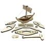 Sea of Galilee Jesus Boat 3D Wooden Puzzle - 2