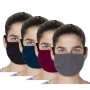 Multicolored Double-Layered Reusable Unisex Face Masks (Set of Four) - 2