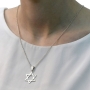 Traditional Sterling Silver Star of David Necklace - 2