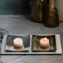Laura Cowan Shabbat Candlesticks with Dune Design - 4