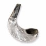 925 Sterling Silver-Plated Grafted-In Classical Ram’s Horn with Gold Highlights - 2