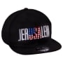 Jerusalem USA Flag Adjustable Snapback Cap - Black - 2