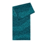 Teal Table Runner with Hebrew Alphabet - 4