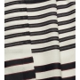 Talitania Or Tallit with Black and White Stripes - 2