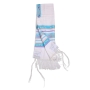 Talitnia Wool Tallit Prayer Shawl with Jerusalem Design (Light Blue) - 4