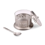 Stainless Steel and Glass New Year’s Honey Dish Set - 5
