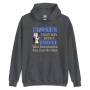 Moses First Man with a Tablet Fun Biblical Hoodie - 8