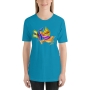 Stained Glass Dove of Peace T-Shirt (Variety of Colors) - 5