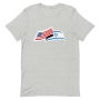 United Israel and USA Flags - Unisex T-Shirt - 10