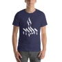 Hebrew ‘Hallelujah’ Israeli Flag Cotton T-Shirt (Choice of Colors) - 1