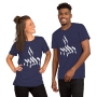 Hebrew ‘Hallelujah’ Israeli Flag Cotton T-Shirt (Choice of Colors) - 3