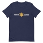 NEVER AGAIN Yellow Star - Unisex T-Shirt - 1