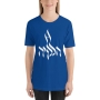 Hebrew ‘Hallelujah’ Israeli Flag Cotton T-Shirt (Choice of Colors) - 5