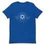 Cupped Hands and Glowing Star of David Unisex T-Shirt - 12
