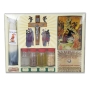 Olive Wood Crucifix Treasure Set with Candles and Icon - 1