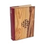 Olive Wood Bible Holder With King James Bible - 4