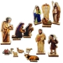 16-Piece DIY Nativity Set Birth of Jesus 3D Wooden Puzzle (Colored) - 3