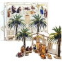 16-Piece DIY Nativity Set Birth of Jesus 3D Wooden Puzzle (Colored) - 6