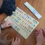 Upper & Lower Case Colored Wooden Alphabet Puzzle - 4