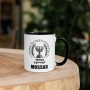 Black and White Mossad Mug - 5