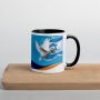 Israel and Dove of Peace Mug - Color Option - 11