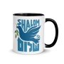 Dove of Peace Mug with Color Inside - 9