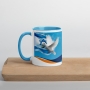 Israel and Dove of Peace Mug - Color Option - 8